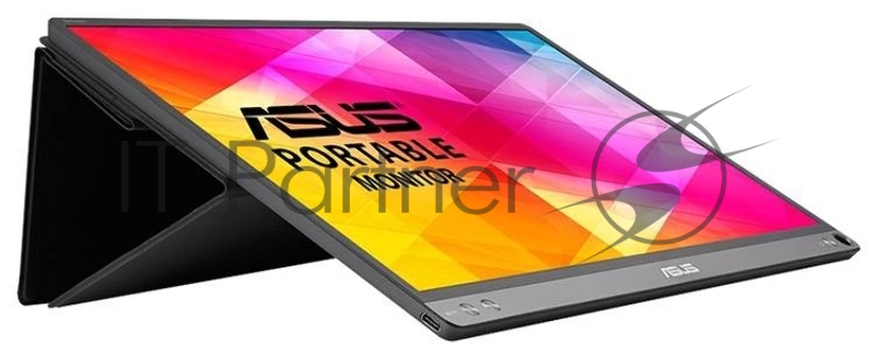 МОНИТОР 15.6 ASUS MB16AC Black (IPS, LED, Wide, 1920x1080, 160°/160°, 200 cd/m, 800:1, +USB, )