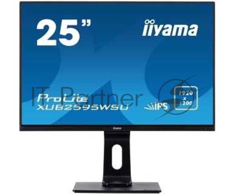 Монитор Iiyama 25 ProLite XUB2595WSU-B1 черный IPS LED 4ms 16:10 HDMI M/M матовая HAS 1000:1 300cd 178гр/178гр 1920x1200 D-Sub DisplayPort FHD USB 5.