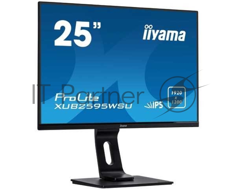 Монитор Iiyama 25 ProLite XUB2595WSU-B1 черный IPS LED 4ms 16:10 HDMI M/M матовая HAS 1000:1 300cd 178гр/178гр 1920x1200 D-Sub DisplayPort FHD USB 5.