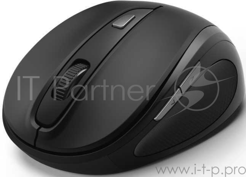 Мышь Hama MW-400 черный оптическая (1600dpi) беспроводная USB для ноутбука (6but)