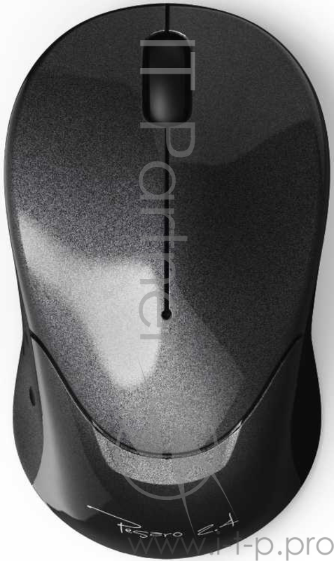 Мышь Hama Pesaro 2.4 серый оптическая (1200dpi) беспроводная USB для ноутбука (3but)