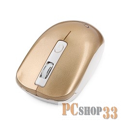 Мышь Gembird MUSW-400-G USB Pink-gold