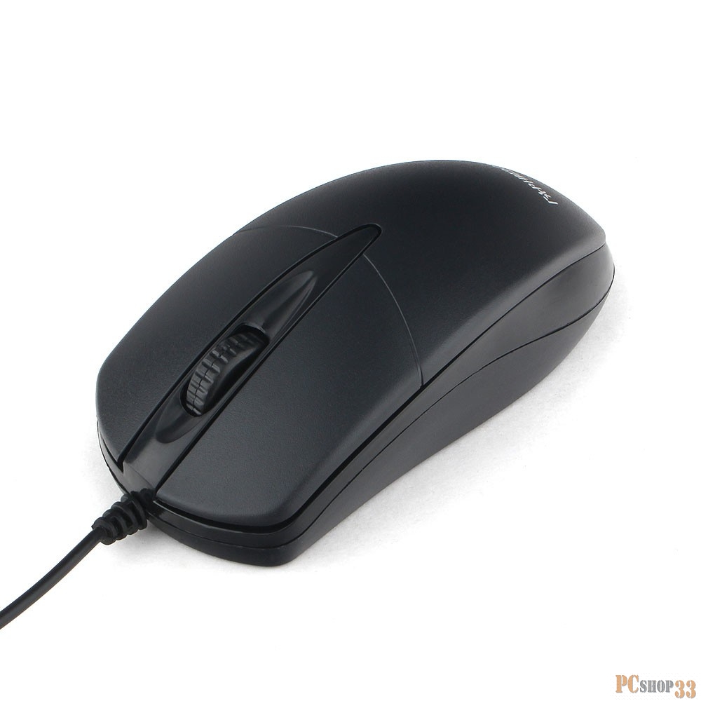 Мышь Гарнизон GM-220, USB, чип- Х, черный,1000 DPI, 2кн.+колесо-кнопка