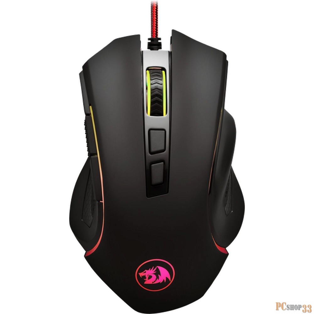 Мышь игровая проводная Griffin оптика,RGB,7200dpi Redragon
