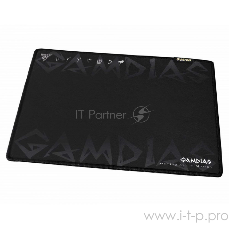 Gamdias NYX SPEED (M) игровой коврик для мыши (350 x 280 x 4, прострочка, Ткань, Природная резина)