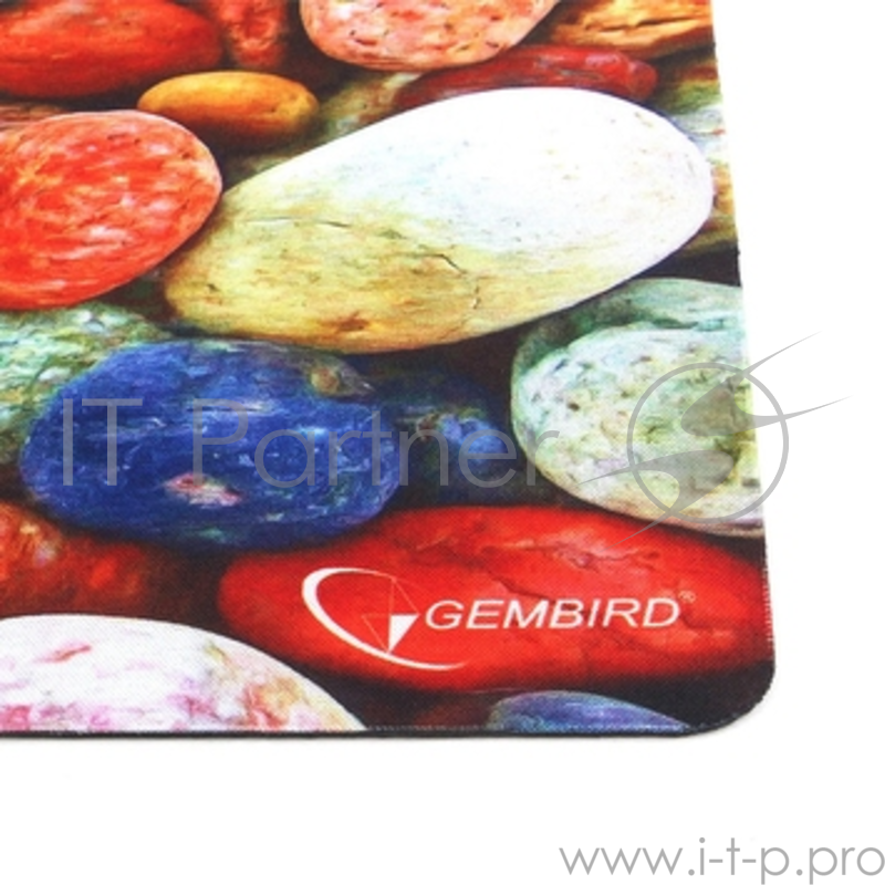 Коврик для мыши Gembird MP-STONES, рисунок кирпичи, размеры 220*180*1мм, полиэстер+резина