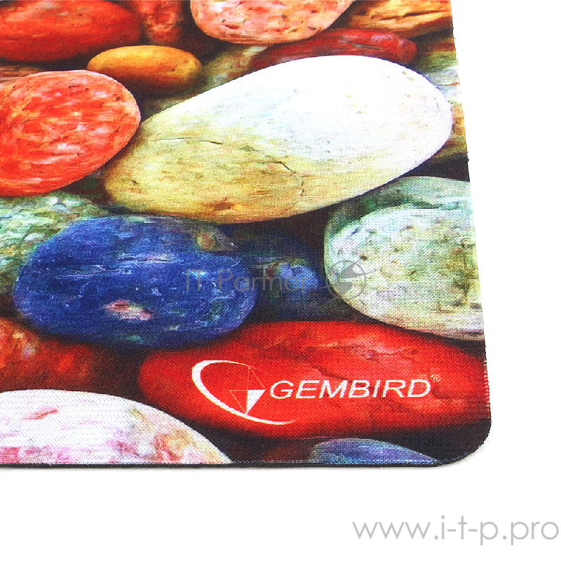 Коврик для мыши Gembird MP-STONES, рисунок кирпичи, размеры 220*180*1мм, полиэстер+резина