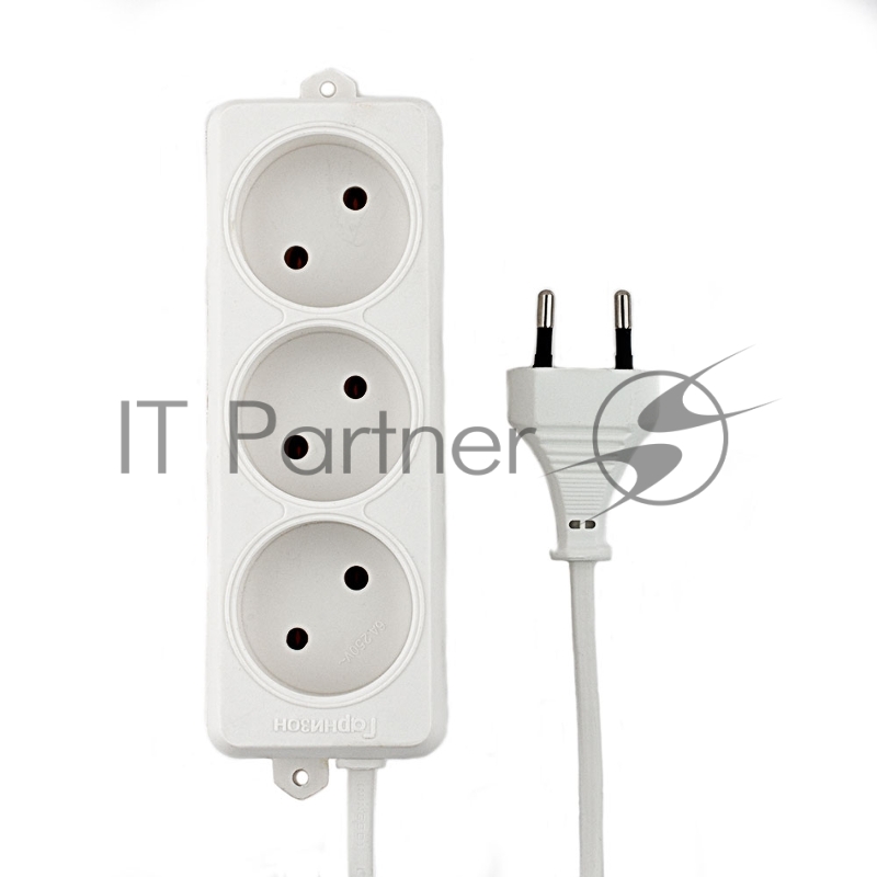 Удлинитель Гарнизон 3р 6А 2м