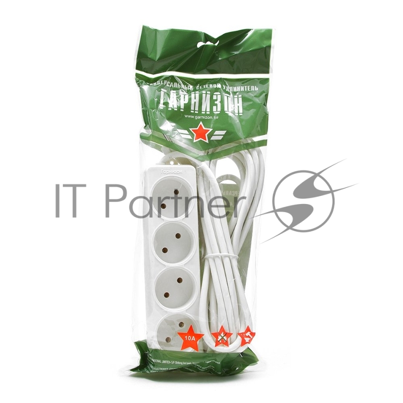 Удлинитель Гарнизон 4р 10А 5м