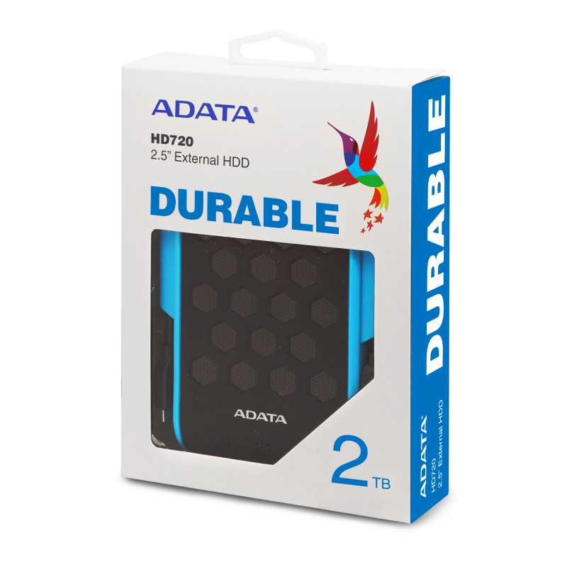 Жесткий диск A-Data USB 3.0 2Tb AHD720-2TU31-CBL HD720 DashDrive Durable (5400rpm) 2.5