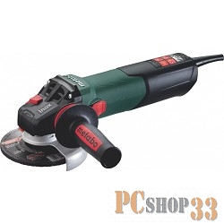 Шлифовальная машина Metabo WEV 15-125 Quick Inox Угловая шлифовальная машина 600572000 { 1550вт, 125мм, 5.0Нм, 7600 об/мин, кейс, вес 2.5 кг }