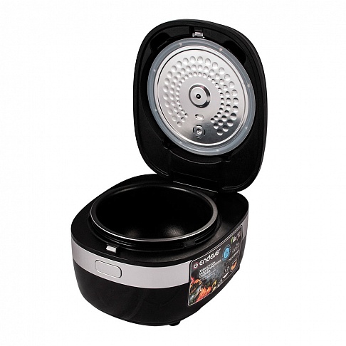 Мультиварка Endever Vita-130, индукционная, 1300 Вт., чаша 4 л., 17 программ, таймер 24 ч., черный/сталь