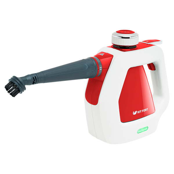 Пароочиститель ручной Kitfort КТ-918-1 1000Вт красный