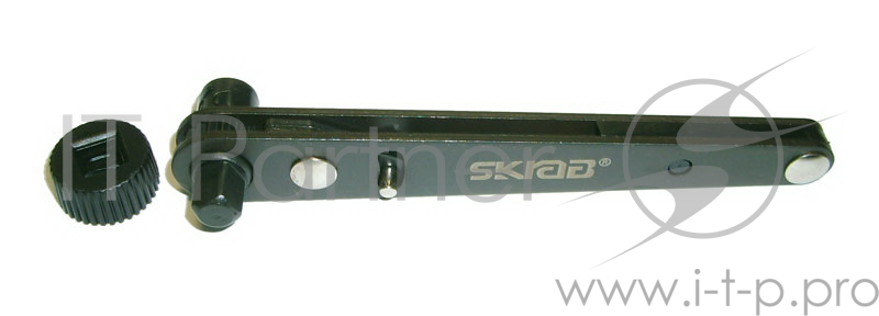 Трещотка SKRAB 44195 под биты и головки 1/4'' черная