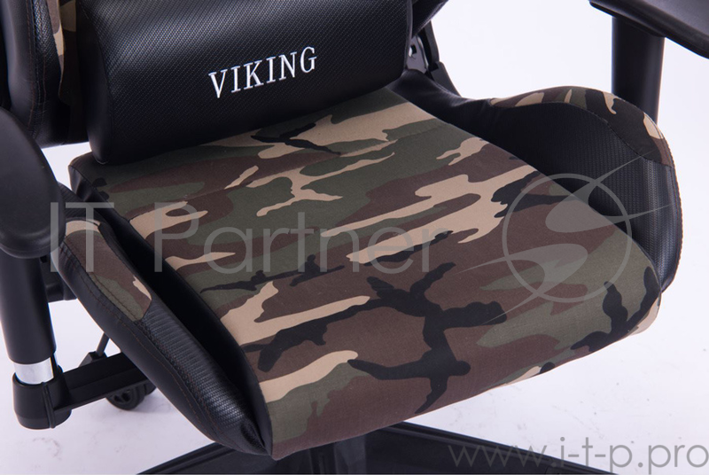 Кресло игровое Бюрократ CH-778N/CAMOUFLAGE две подушки камуфляж искусственная кожа