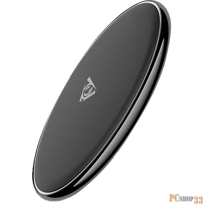 Универсальная беспроводная зарядка Qi Qcyber Mobile QW-3 10Вт. Функция быстрого заряда. LED индикатор по кругу