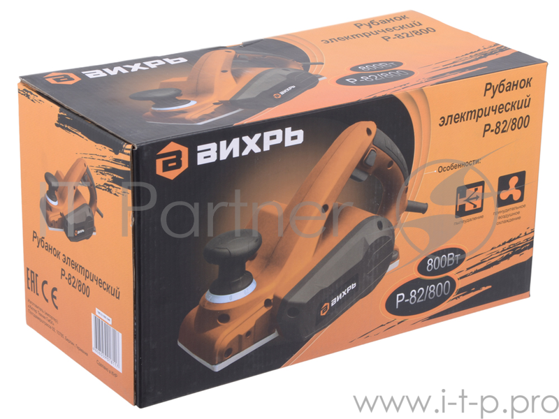 Рубанки ВИХРЬ Р-82/700 (P-82/800) Рубанок 72/5/1 { 700 Вт, 16000 об/мин, 3 кг }