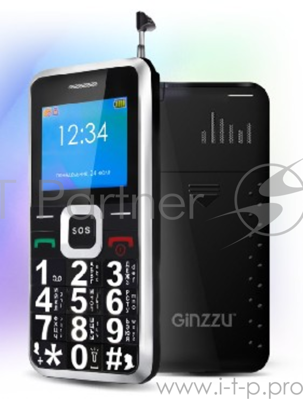 Мобильный телефон GINZZU MB505 BLACK