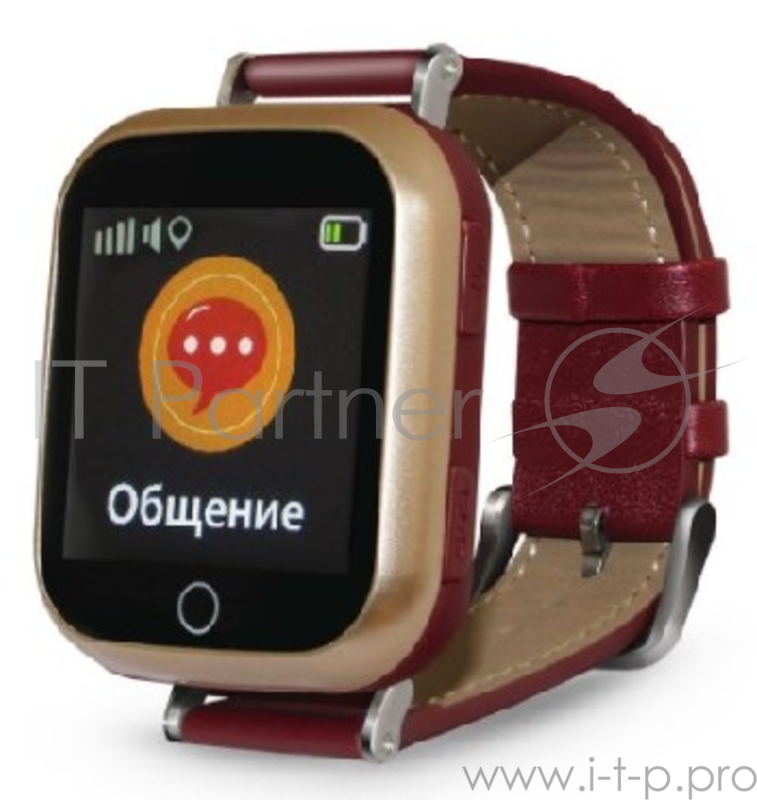 Умные часы детские GINZZU GZ-521 brown 1.44