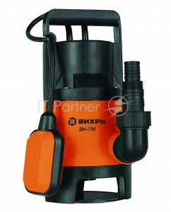 Насосы Вихрь ДН-750 68/2/2 Дренажный Насос { 750 вт, глуб-8 м, max-15,3 м/час, частицы-25 мм }