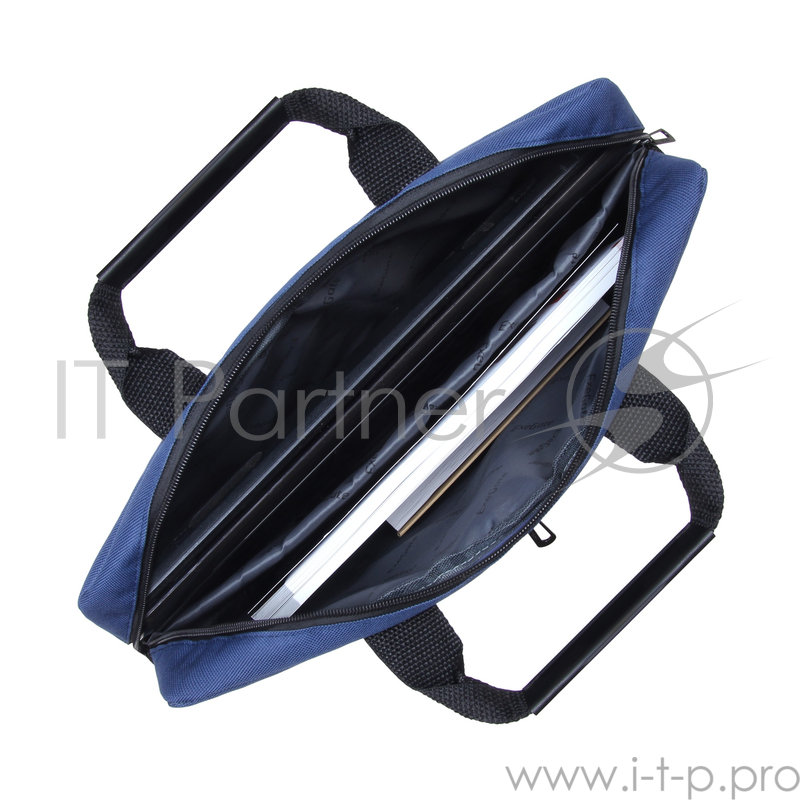 Сумка Exegate Office F1590 Dark-Blue, темно-синяя, полиэстер, для ноутбуков до 15.6