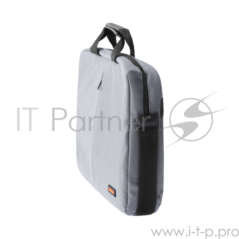 Сумка Exegate Office F1590 Grey, серая, полиэстер, для ноутбуков до 15.6