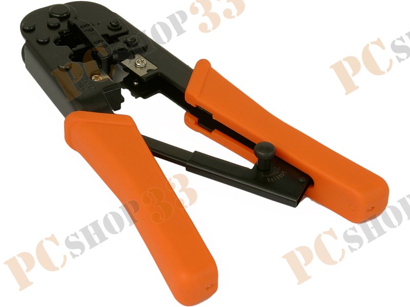 Инструмент клещи обжимные HT-568R (RJ-45, RJ-11, RJ-12(UTP))