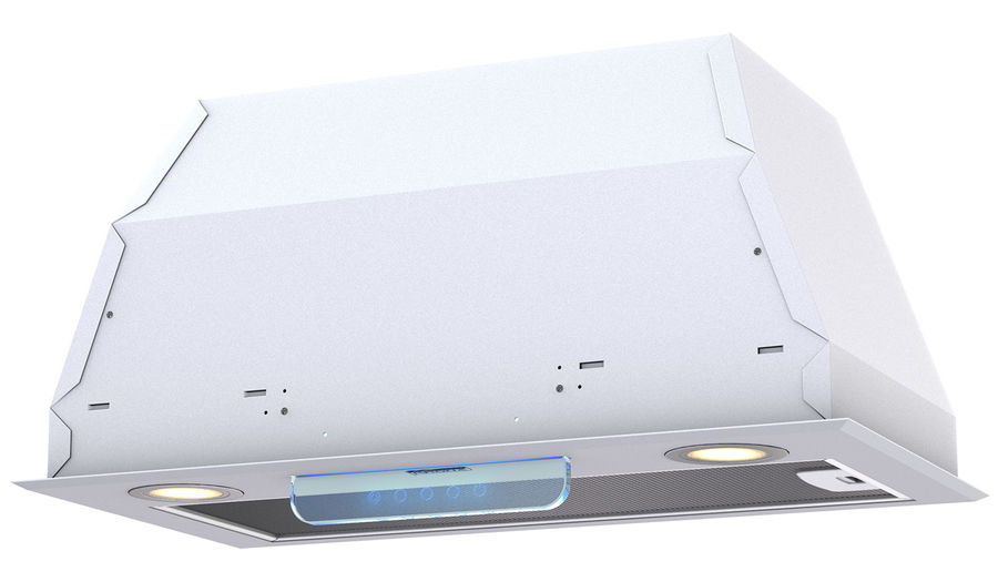 Вытяжка встраиваемая Krona Ameli 600 S белый управление: сенсорное (1 мотор)