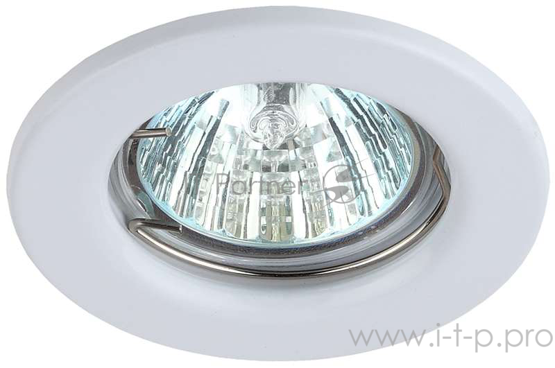 Светильник Эра C0043797 ST1 WH штампованный MR16,12V/220V, 50W белый