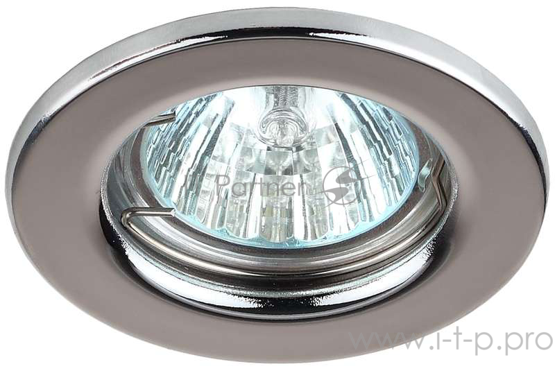 Светильник Эра C0043799 ST1 CH штампованный MR16,12V/220V, 50W хром