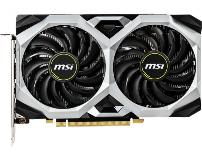 Видеокарта MSI PCI-E GTX 1660 Ti VENTUS XS 6G nVidia GeForce GTX 1660TI 6144Mb 192bit GDDR6 1536/12000/HDMIx1/DPx3/HDCP Ret