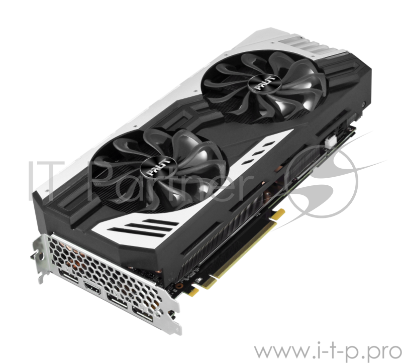 Видеокарта Palit PCI-E PA-RTX2070SUPER JS 8G nVidia GeForce RTX 2070SUPER 8192Mb 256bit GDDR6 1605/14000/HDMIx1/DPx3/HDCP Ret