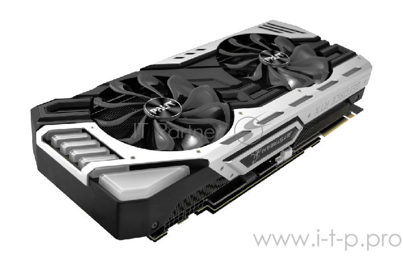 Видеокарта Palit PCI-E PA-RTX2070SUPER JS 8G nVidia GeForce RTX 2070SUPER 8192Mb 256bit GDDR6 1605/14000/HDMIx1/DPx3/HDCP Ret