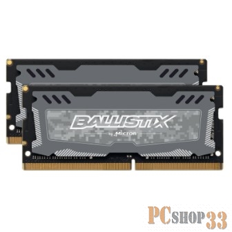 Память DDR4 2x16Gb 2666MHz Crucial BLS2K16G4S26BFSD RTL PC4-21300 CL16 SO-DIMM 260-pin 1.2В kit