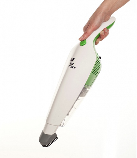 Пылесос Kitfort КТ-507 600Вт белый/зеленый