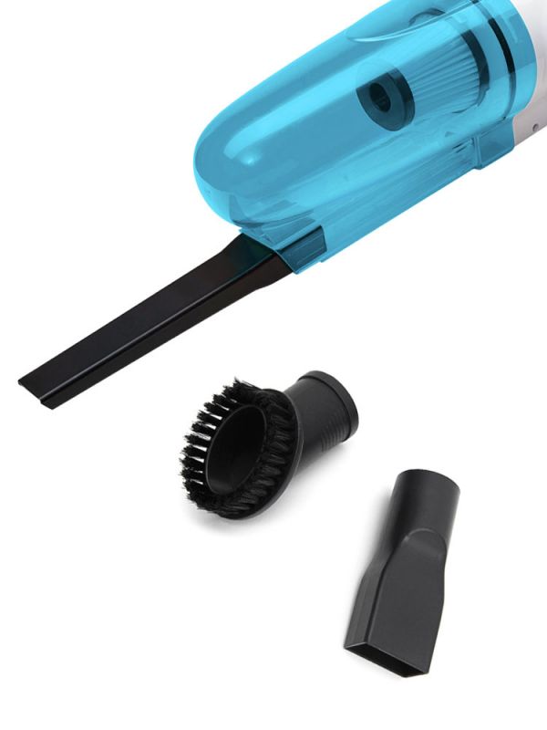 Пылесос ручной Kitfort КТ-523-2 600Вт белый/голубой