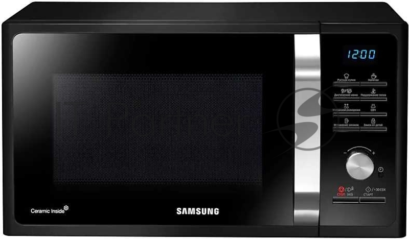 Микроволновая Печь Samsung MS23K3614AS 23л. 800Вт серебристый