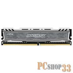 Модуль памяти Crucial DDR4 DIMM 8GB BLS8G4D26BFSB {PC4-21300, 2666MHz, CL16, Sport LT Grey}