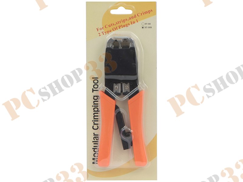 Инструмент клещи обжимные HT-500R (RJ-45, RJ-11, RJ-12)