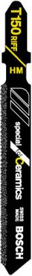 Пилки для лобзика Bosch 2608633105 3 шт. T 150 RIFF, HM