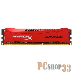 Модуль памяти Kingston DDR3 DIMM 4GB (PC3-12800) 1600MHz HX316C9SR/4 HyperX Savage Series CL9