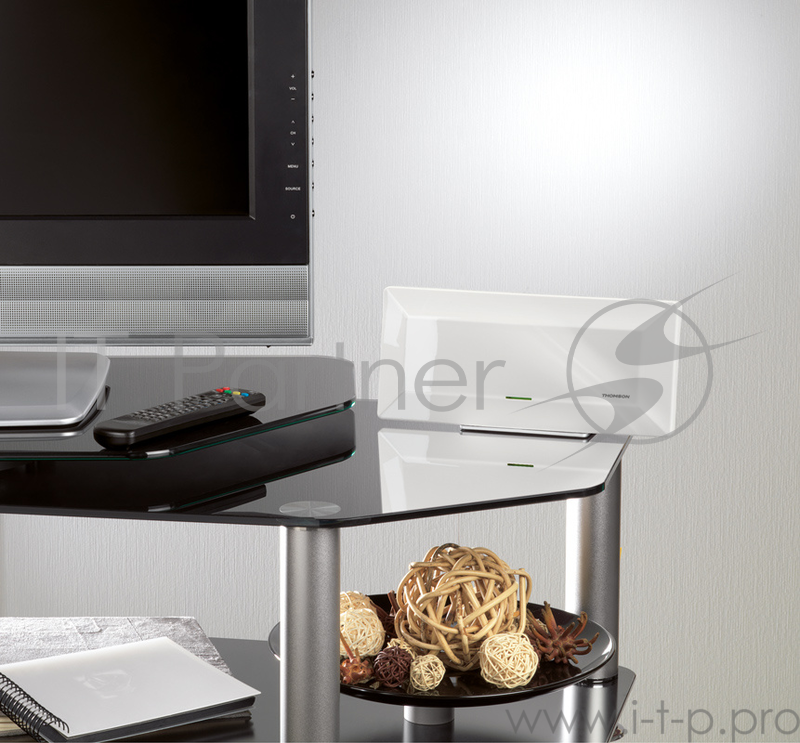 Антенна телевизионная Thomson 00132187 активная белый