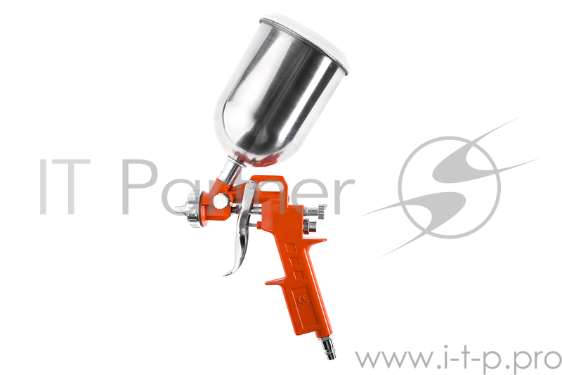 Краскопульт WESTER FPG-10AL HP, сопло: 1.5 мм, макс. 200 л/мин, бак: 0.6 л