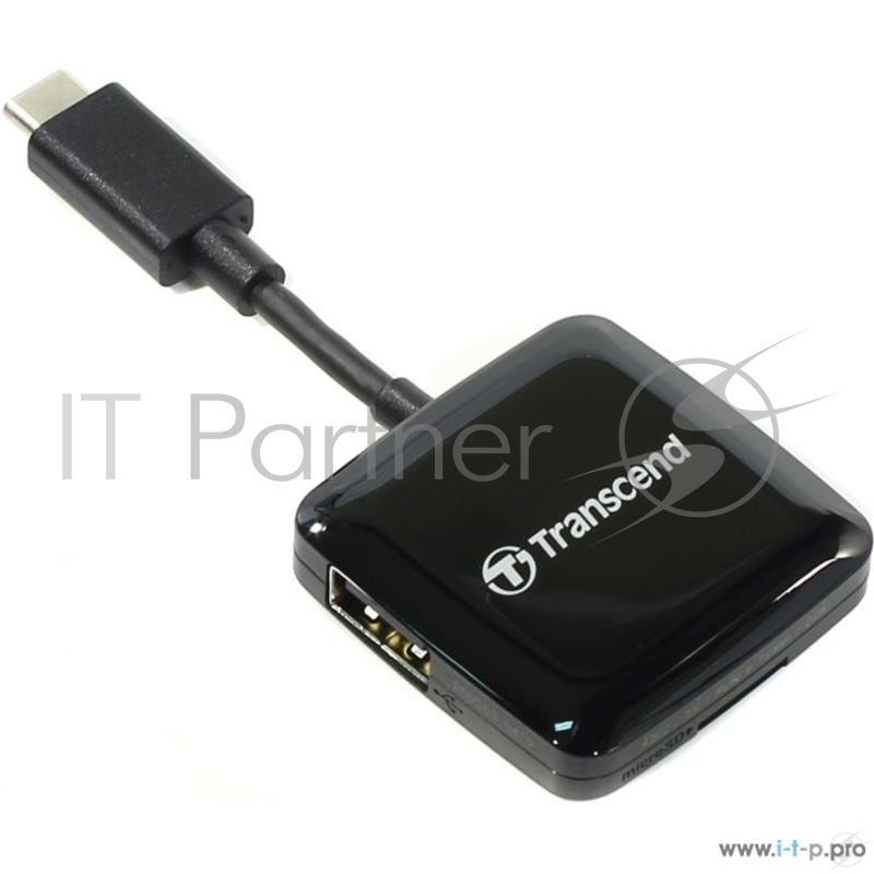 Устройство считывания USB Type-C Multi-Card Reader C2 All in 1 Transcend TS-RDC2K Black