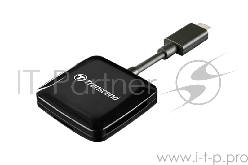 Устройство считывания USB Type-C Multi-Card Reader C2 All in 1 Transcend TS-RDC2K Black