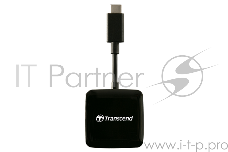 Устройство считывания USB Type-C Multi-Card Reader C2 All in 1 Transcend TS-RDC2K Black