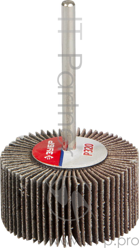 Шарошка ЗУБР 36600-320 МАСТЕР зерно-электрокорунд нормальный P320 15х30мм