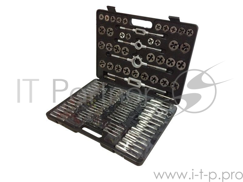 Набор метчиков и плашек ROCK FORCE RF-B110-1 :метрический 110пр. /1