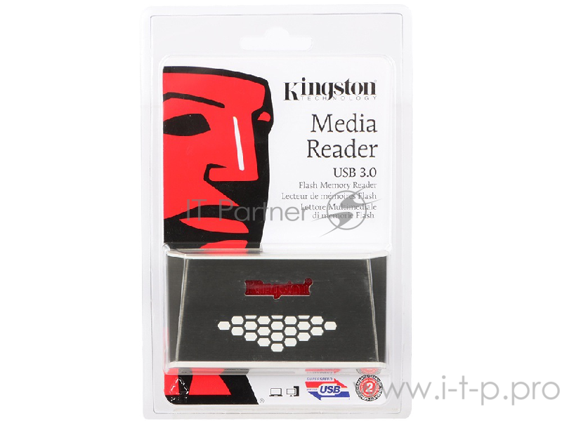 Устройство считывания USB 3.0 Card Reader ALL in 1 Kingston FCR-HS4
