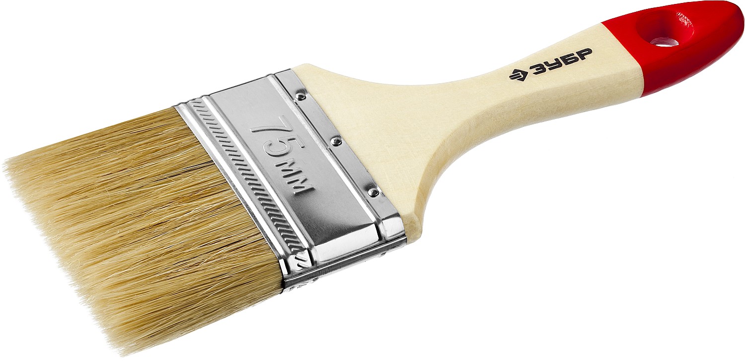 Кисть плоская ЗУБР